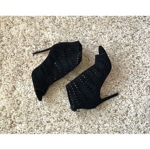 ALDO Coasen Black Peep Toe Heel